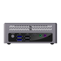 Factory Latest Mini Pc Computer JK01 Inte-l Ce-leron N5095/N4500 SO-DIMM DDR4*2 Colorful RGB SMART Win11 Industrial 8k Gaming Pc