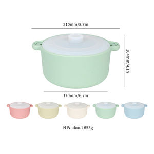 <span class=keywords><strong>Cuiseur</strong></span> <span class=keywords><strong>vapeur</strong></span> en silicone pour repas en 10 minutes, <span class=keywords><strong>cuiseur</strong></span> à riz et légumes pour micro-ondes, bol <span class=keywords><strong>vapeur</strong></span> avec couvercle, compatible four pour cuisson à la <span class=keywords><strong>vapeur</strong></span> - Product Image 6