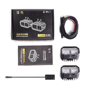 Mtigersports LEIHU 6500LM T13000 703F Kit d'éclairage de moto LED de haute qualité Adaptateur de commutateur de conception de lentille de faisceau de croisement inclus - Product Image 5
