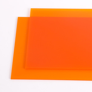 <span class=keywords><strong>Plaque</strong></span> en <span class=keywords><strong>polycarbonate</strong></span> solide transparente orange, anti-UV, haute résistance aux chocs, pour découpe CNC, directement de l'<span class=keywords><strong>usine</strong></span> - Product Image 3
