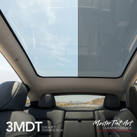 Kaca Film Mobil Elektrik 3MDT Switchable Self Healing Privacy Glass Perlindungan UV IR untuk Tesla Panoramic Roof PW85 OEM