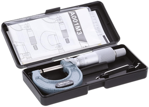 Micrometro Esterno Originale <span class=keywords><strong>Mitutoyo</strong></span> Giappone 103-137/103-138/103-129, Strumento di Misurazione ad Alta Precisione - Product Image 3