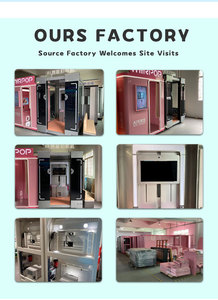 Customizable Portable Selfie Station Kiosk Photo Booth Vending Machine with Coin Pusher Customizable Enclosure - Product Image 6