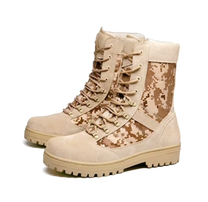 Botas de Desierto DFS26 Personalizadas de Gamuza con Camuflaje, Suela de Goma y Costuras Completas - Product Image 6