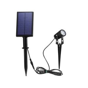 ไฟสปอร์ตไลท์พลังงานแสงอาทิตย์ ไฟสนามหญ้า LED แบบติดตั้งบนพื้นดินกลางแจ้ง กันน้ำ สำหรับสวน วิลล่า ต้นไม้ วัสดุอะลูมิเนียม รุ่น 018 - Product Image 5