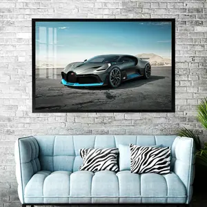 经典汽车海报福特野马时尚豪华风格赛车艺术壁画生活Roon海报图片房间装饰