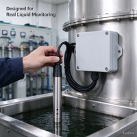 Sensor Level Air ODM IP68 BLE WiFi Notifikasi Cerdas Perangkat Keras Firmware Desain PCBA Tata Letak PCB Skema Kontrol Aplikasi Turnkey