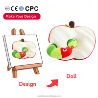 Mainan boneka kualitas tinggi bersertifikasi CE & CPC dibuat sesuai pesanan dengan Logo OEM ODM mainan mewah pengisi katun PP untuk anak-anak