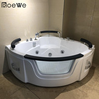 Offre Spéciale petit coin Jakuzzi baignoire douche baignoire 2 adultes Massage baignoire jets d'eau hydrothérapie tourbillons baignoire