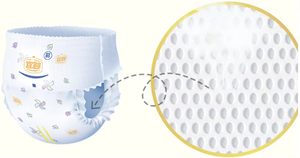 Marca YiYing, gran oferta, pañales para bebés, película de PE suave impresa desechable transpirable y súper seca y algodón para bebés en China - Product Image 3