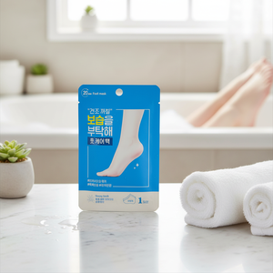 Masque pour les pieds hydratant, nourrissant, apaisant, réparateur et hydratant de soin coréen avec traitement par chaussettes hydratantes - Product Image 3