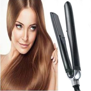 Tóc Salon thiết bị điện áp kép nhãn hiệu riêng tóc ép tóc đen OEM phẳng sắt với LCD hiển thị - Product Image 6