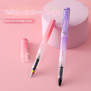 Набор роскошных перьевых ручек, персонализированные ручки, толщина письма 0,5 мм, для студентов, подарочная коробка для канцелярских и школьных принадлежностей - Product Image 3