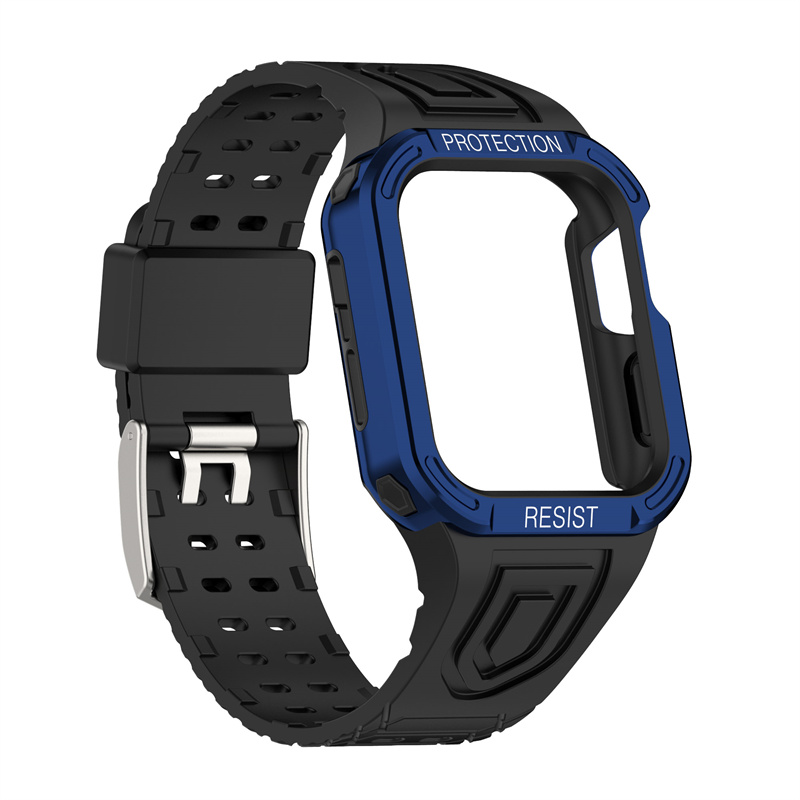 Negro + azul