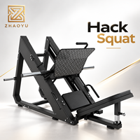 Machine à Squat Hack à Charge Libre ZY, Entraîneur de Force Linéaire pour les Jambes, Équipement de Fitness pour l'Entraînement du Bas du Corps, Machine de Gym Commerciale Robuste