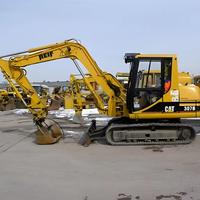 Mini pelle sur chenilles d'occasion Cat 307E Cat307e2 Cat307D de construction d'origine Mini pelle d'occasion CAT 307