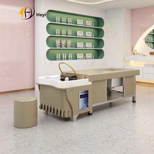 Thái đầu spa nằm xuống rửa tóc ghế salon điện Pedicure Massage dầu gội đầu bảng giường với nước lưu thông hấp - Product Image 5