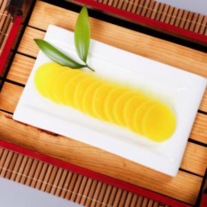 หัวไชเท้าดองคุณภาพสูง ขายดี สำหรับซูชิ ทาคุอัน ญี่ปุ่น 500 กรัม หัวไชเท้าดองรสเค็มแบบหั่นเป็นชิ้น - Product Image 5