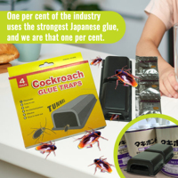 Tunnel en plastique solide jaune jetable cafard colle pièges respectueux de l'environnement pour les araignées fourmis grillons-vente en gros