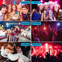 Équipement d'éclairage de scène professionnel 18W RGB Wash LED Uplights Par lumière 8 canaux DMX 512 IP65 effet stroboscopique