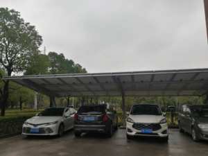 Meilleures ventes, système d'abri d'auto solaire 30kW 50kW, station d'alimentation de stationnement de voiture en aluminium étanche, meilleure vente - Product Image 2