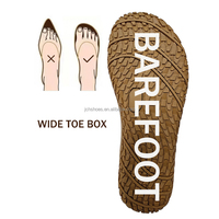 Semelles extérieures de chaussures pieds nus à semelle complète personnalisées pour pieds larges pour les saisons d'été, de printemps et d'automne