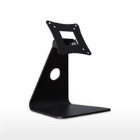 Nouveau design, support d'écran en alliage d'aluminium de haute qualité, support simple pour écran d'ordinateur, support de bureau POS, VESA 75x75mm