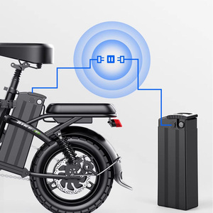 Offre Spéciale homme 48v 500W vélos électriques pliants hommes 14 pouces vélos électriques avec pneus antidéflagrants pour <span class=keywords><strong>femme</strong></span> - Product Image 6