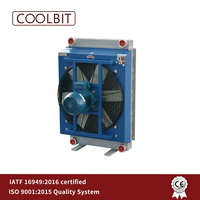 Refroidisseur d'huile/glycol COOLBIT, échangeur de chaleur/radiateur/refroidisseur d'huile à plaques pour systèmes hydrauliques/lubrifications AH2342-CA