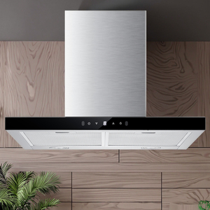 <span class=keywords><strong>Hotte</strong></span> de cuisine murale en verre trempé de haute qualité, à aspiration électrique, pour usage domestique, <span class=keywords><strong>moteur</strong></span> 200W, vente chaude - Product Image 5