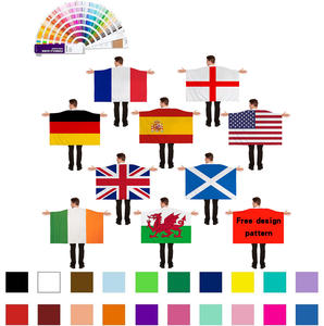 2025 по индивидуальному заказу, различные страны, международные футбольные мероприятия, шаль, флаг, немецкий флаг, переносная национальная шаль, фан-флаг - Product Image 6