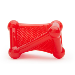 EETOYS Distributeur de nourriture pour chien, jouet interactif roulant et torsadé, anti-anxiété, amusant, en peluche, résistant aux morsures, pour le nettoyage des dents - Product Image 1