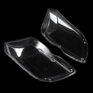 Couvre-phares transparents Mercedes-Benz GLK, lentille transparente, remplacement en plastique pour garniture d'éclairage automobile, 2013-2015 - Product Image 3