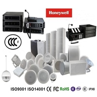 Sistema de sonido de megafonía Honeywell Altavoz montado en la pared Sistema de sonido profesional completo