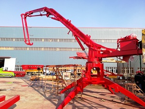 Jiuhe 15m 17m 21m diesel và điện di động thủy lực bê tông đặt Boom Spider bê tông đặt Boom bơm cho xây dựng - Product Image 5