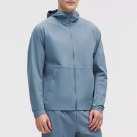 Veste coupe-vent pour homme personnalisée, imperméable, respirante, pantalon de jogging, ensemble de survêtement athlétique