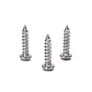 Vis autotaraudeuses à tête cylindrique Yu Sai GB845 en acier inoxydable 201, cruciformes M2 M2.5 M3 M4 M5 M6 pour construction métallique - Product Image 4