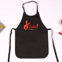 Tabliers de barbecue jetables personnalisés en tissu non tissé pour adulte bavoirs à nouer avec impression de logo lavables pour les vêtements