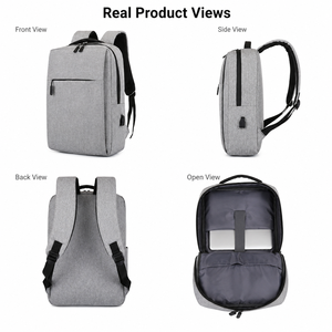 10PCS Can Custom logo Travel School Bags Wholesale <strong>Big</strong> Capacity Smart USB Laptop Bag Other <strong>Backpack</strong> for Men College Bag Mochila - Product Image 6