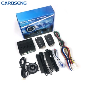 工場価格 A1モデル 片方向RFIDイモビライザー 盗難防止カーセキュリティアラームシステム エンジン始動/停止機能付き - Product Image 3