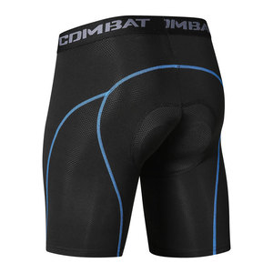 <span class=keywords><strong>Pantaloncini</strong></span> da Ciclismo <span class=keywords><strong>per</strong></span> Uomo in Tessuto a Rete di Poliestere con Imbottitura Spessa in Silicone, Traspiranti e Assorbenti <span class=keywords><strong>per</strong></span> Mountain Bike - Product Image 5