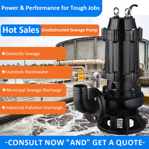 Máy bơm nước thải chìm nặng và máy bơm thoát nước hiệu quả cao không làm tắc nghẽn - Product Image 3