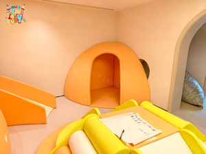 Zone de jeux souple pour enfants, équipement de jeux souple, garderie pour bébés, équipement de terrain de jeux intérieur avec grimpeurs, espace de maternelle - Product Image 2