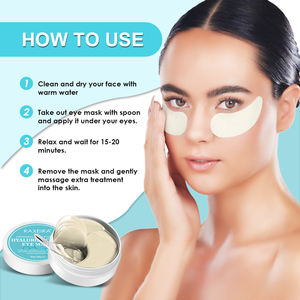 Mascarilla <span class=keywords><strong>de</strong></span> <span class=keywords><strong>ojos</strong></span> OEM para mujeres, removedor <span class=keywords><strong>de</strong></span> hidrogel, ojeras, parches antienvejecimiento, mascarilla hidratante <span class=keywords><strong>de</strong></span> ácido hialurónico para <span class=keywords><strong>ojos</strong></span> secos debajo - Product Image 5