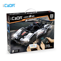 Cada C51054 Z-Wind Building Blocks control remoto coche bloques de construcción coche deportivo pequeño rompecabezas de partículas regalo para niños