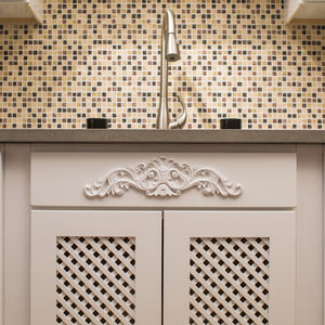 2024 nouveau Design haute brillance MDF blanc Shaker prêt à assembler armoires de cuisine 5 ans de garantie tiroir glissière charnière contreplaqué - Product Image 4