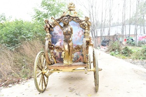 OEM Luxe Mariage Buggy Classique Royal Calèche Vintage Style William Transport Spécial - Product Image 5