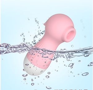Vibrator perempuan kuda laut kecil mengisap silikon + getar ABS pijat pribadi wanita Masturbator produk dewasa grosir - Product Image 5
