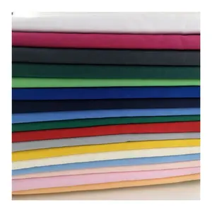 wholesale 44/45" solid poly cotton broadcloth fabric