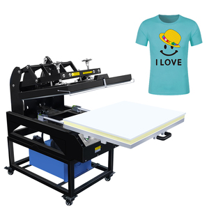 Giá Tốt Lớn Định Dạng 80*100Cm T-Shirt Ép Nhiệt Thủy Lực Máy Truyền Nhiệt In Ấn Quần Áo - Product Image 2